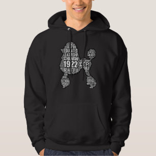 Sigma 1922 Poodle Gamma Rho Handsignatur Hoodie