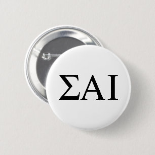 Sigma Alpha Iota griechische Buchstaben Button