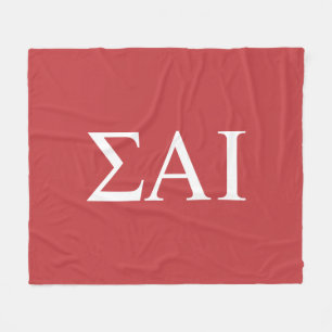Sigma Alpha Iota griechische Buchstaben Fleecedecke