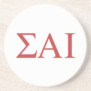 Sigma Alpha Iota griechische Buchstaben Getränkeuntersetzer