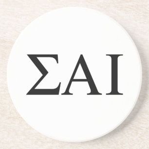 Sigma Alpha Iota griechische Buchstaben Getränkeuntersetzer