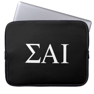 Sigma Alpha Iota griechische Buchstaben Laptopschutzhülle