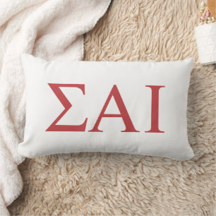Sigma Alpha Iota griechische Buchstaben Lendenkissen