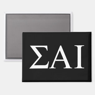 Sigma Alpha Iota griechische Buchstaben Magnet
