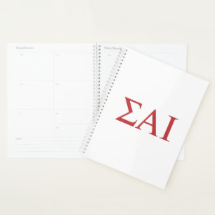 Sigma Alpha Iota griechische Buchstaben Planer