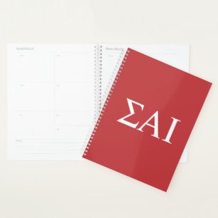 Sigma Alpha Iota griechische Buchstaben Planer
