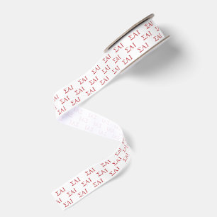 Sigma Alpha Iota griechische Buchstaben Ripsband