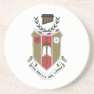 Sigma Alpha Iota Musik-Schwesternschaft-Wappen Getränkeuntersetzer