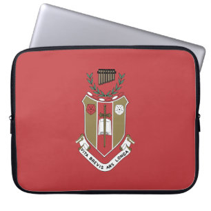 Sigma Alpha Iota Musik-Schwesternschaft-Wappen Laptopschutzhülle
