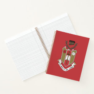 Sigma Alpha Iota Musik-Schwesternschaft-Wappen Notizbuch