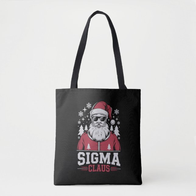 Sigma Claus Cool Santa Christmas Rizzler Meme (Vorderseite)