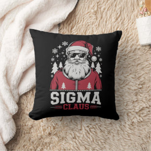 Sigma Claus cooler Santa Weihnachten Rizz Rizzler Kissen