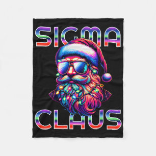 Sigma Claus Lustiger Weihnachtsmann Weihnachten Me Fleecedecke