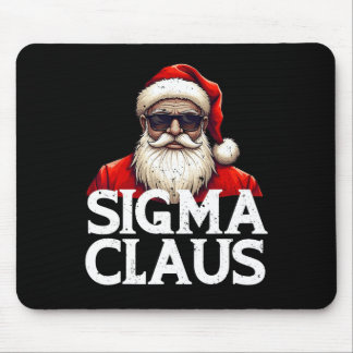 Sigma Claus Santa Funny Christmas Rizz Mousepad