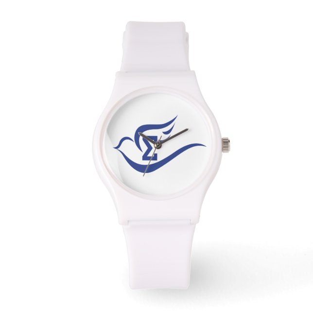 Sigma Dove Sporty Silicone Watch Armbanduhr (Vorderseite)