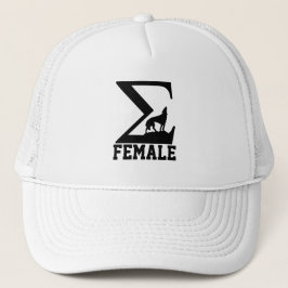 Sigma Female allone wolf Truckerkappe