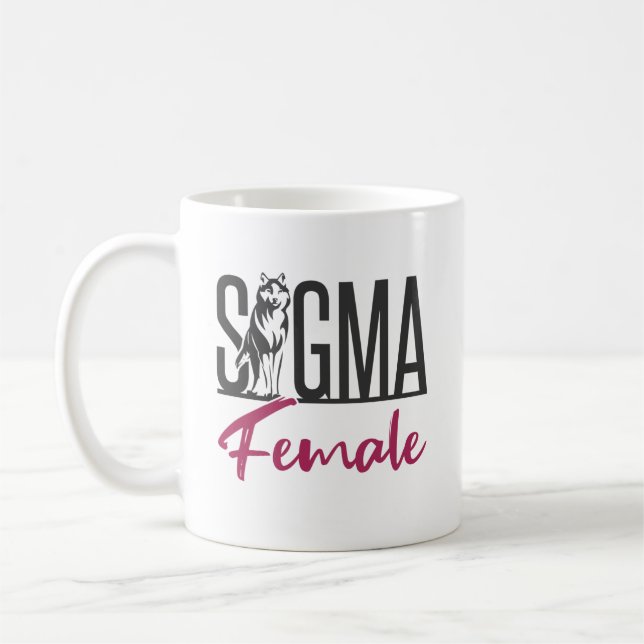Sigma Female Lone Wolf Kaffeetasse (Links)