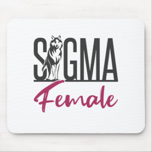 Sigma Female Lone Wolf Mousepad