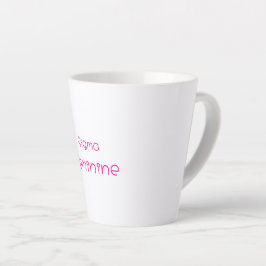 Sigma Feminine Latte Mug Milchtasse