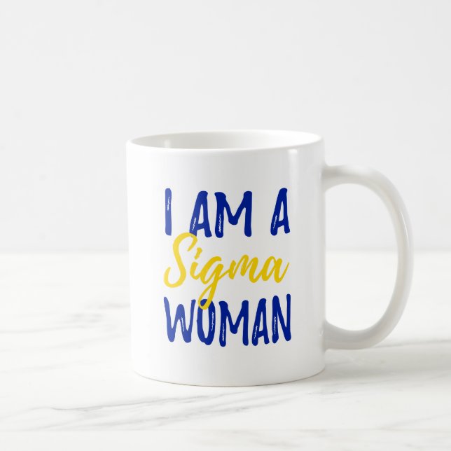 Sigma-Frauen-Tasse Tasse (Rechts)