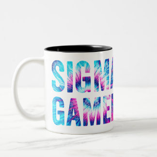 Sigma Gamer Brave Player Gefärbte Krawatte Tasse
