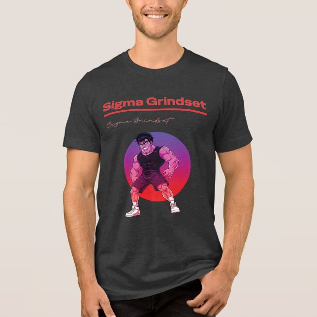Sigma Grindset Tri-Blend Shirt (Vorderseite)