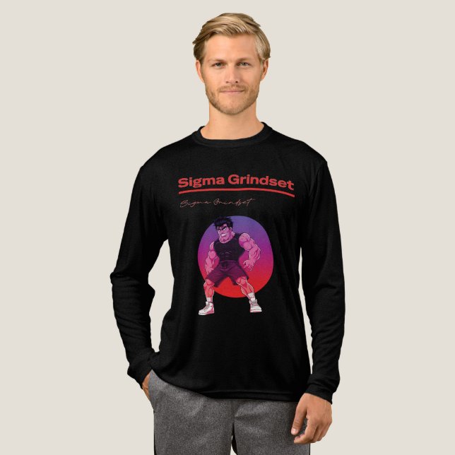 Sigma Grindset Tri-Blend Shirt (Volle Vorderseite)
