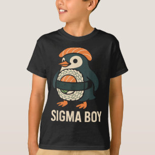 Sigma-Junge italienischer Brainrot lustiger Meme P T-Shirt