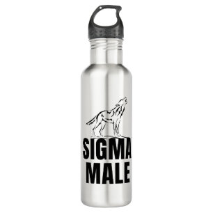 Sigma Male Lone Wolf Edelstahlflasche