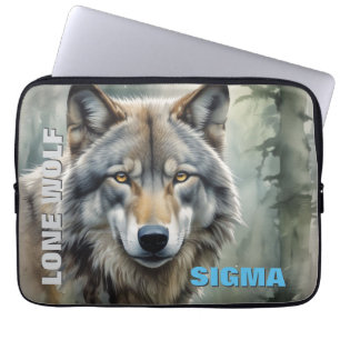 Sigma Male Lone Wolf Laptopschutzhülle
