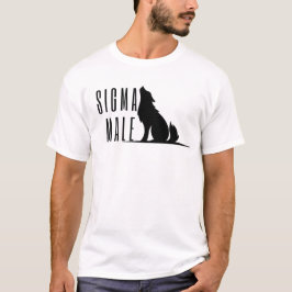 Sigma Male Lone Wolf Loner Meme T - Shirt