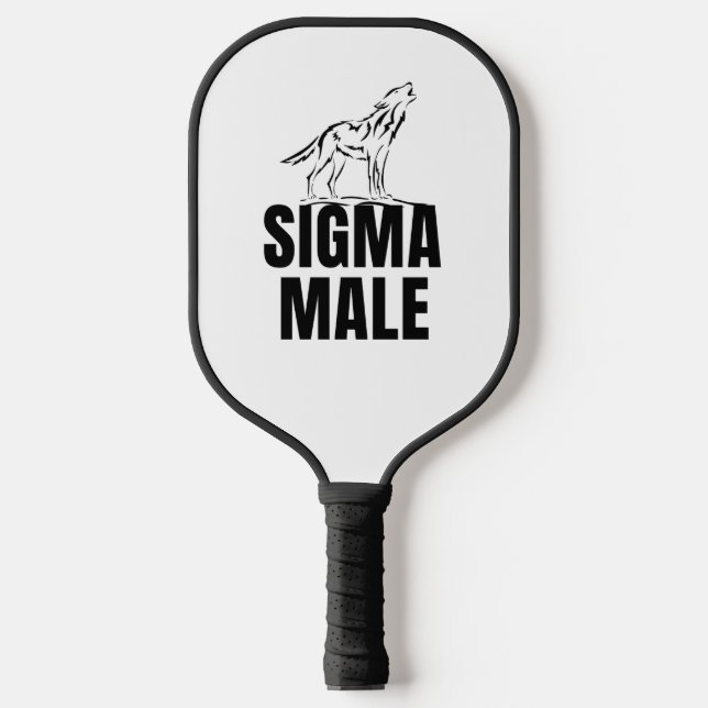 Sigma Male Lone Wolf Pickleball Schläger (Vorderseite)