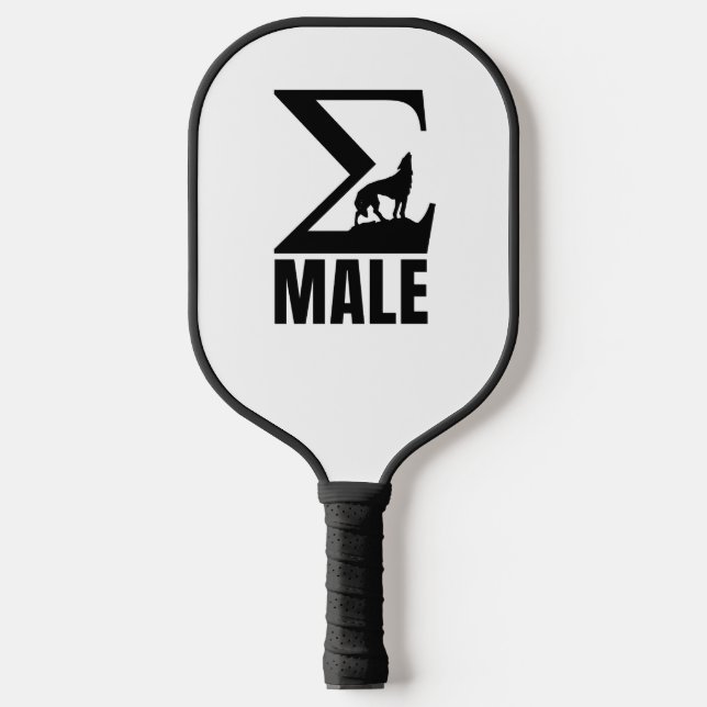 Sigma Male lone wolf Pickleball Schläger (Vorderseite)