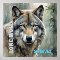 Sigma Male Lone Wolf