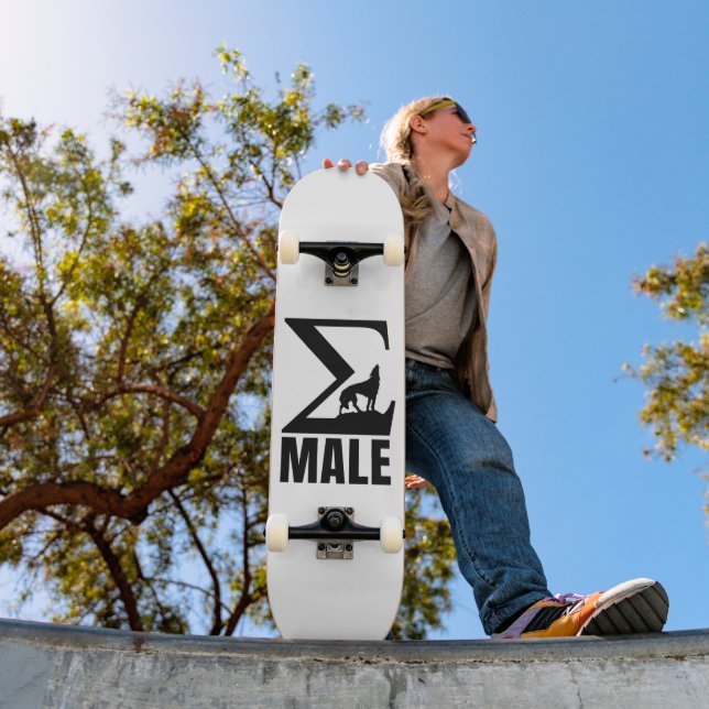 Sigma Male lone wolf Skateboard (Außenbereich 1)