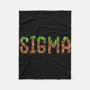 Sigma - Retro Videospiel Pixel Art 8-bit PC-Spiele Fleecedecke