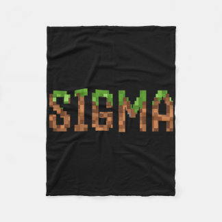 Sigma - Retro Videospiel Pixel Art 8-bit PC-Spiele Fleecedecke