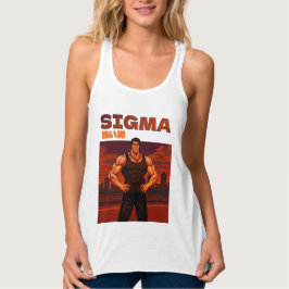 Sigma starker Mann Tank Top