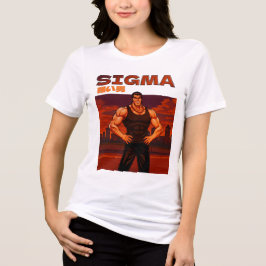 Sigma starker Mann Tri-Blend Shirt