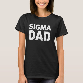 Sigma-Vater-Verbindungs-Vater-Geschenkidee T-Shirt
