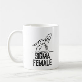 Sigma weibliche Lone Wolf Kaffeetasse