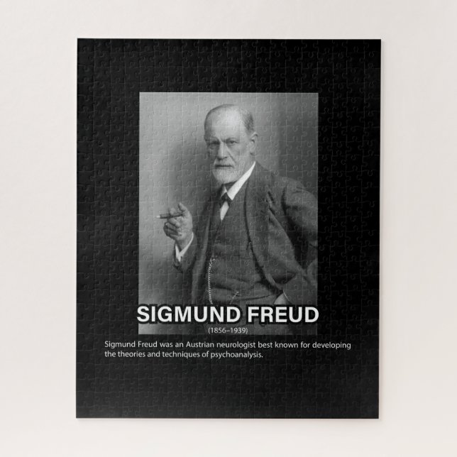 Sigmund Freud biography Puzzle (Vertikal)