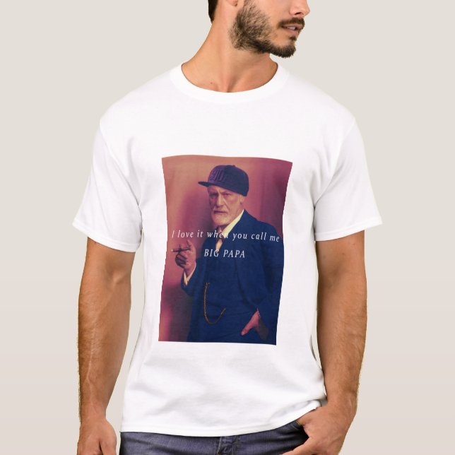 Sigmund Freud der Rapper T-Shirt (Vorderseite)