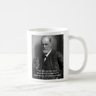 Sigmund Freud "ein Tag." Zitat-Tasse Tasse