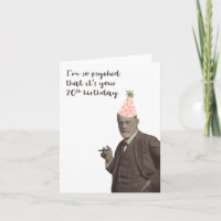 Sigmund Freud Funny 20. Geburtstagspsychologie