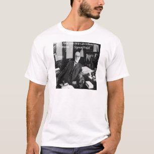 Sigmund Freud in seinem Büro und funny Cat Quote T-Shirt