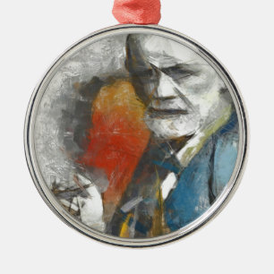 Sigmund Ornament Aus Metall