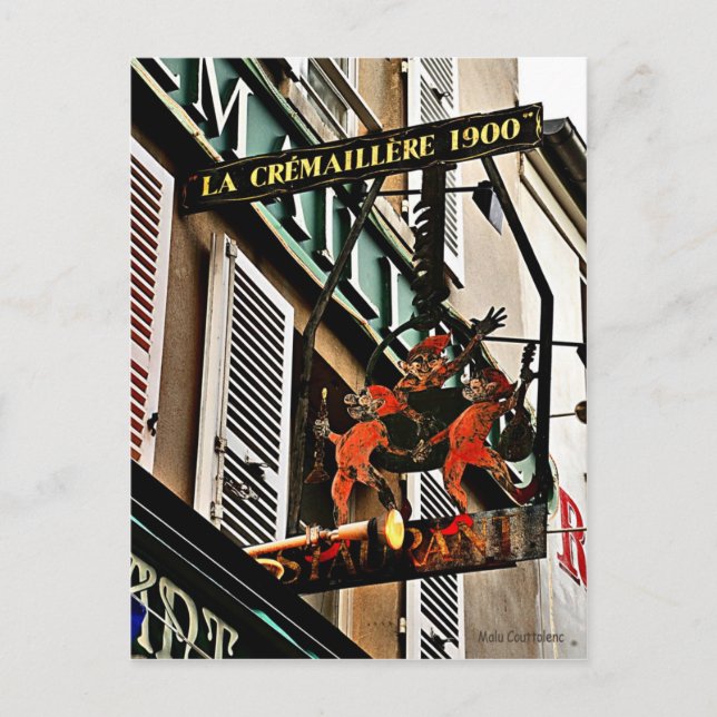 Sign 14 Postcard Postkarte (Vorderseite)