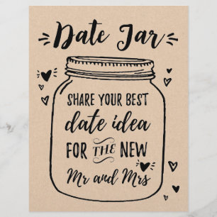 SIGN für das Spiel Date Jar, Bridal & Polterabend