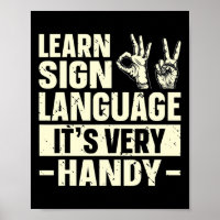 Sign Language lernen Es ist sehr praktisch ASL Awa
